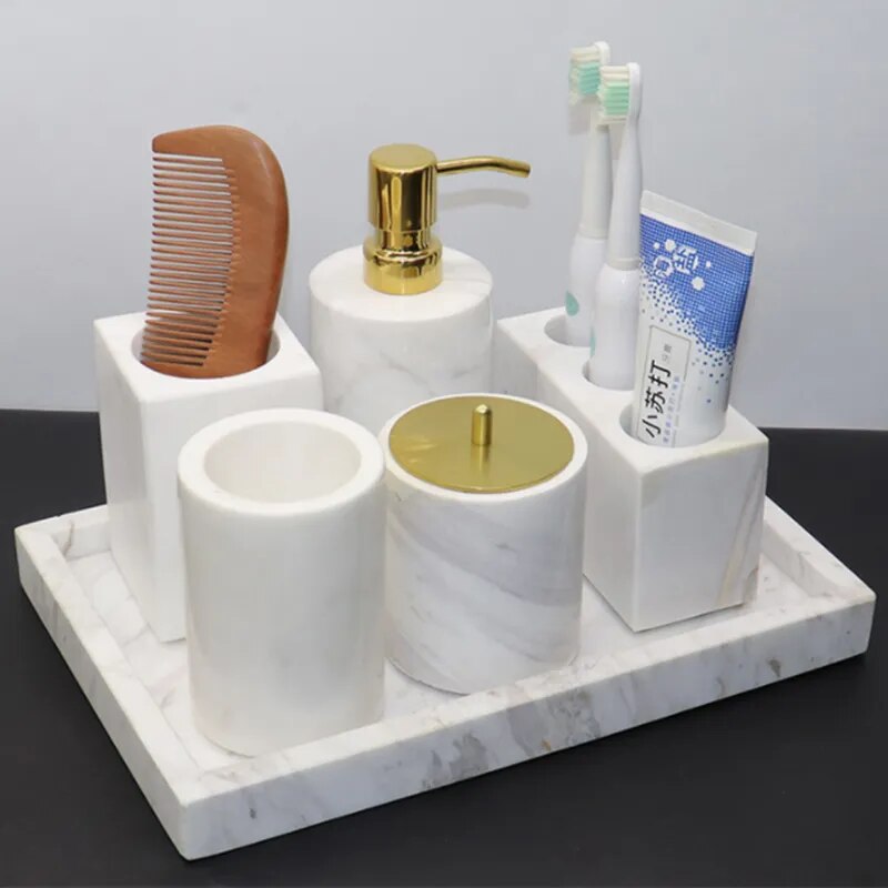Soap Making Diy Kit - 1 st Nordic Marmer Materiaal Badkamer