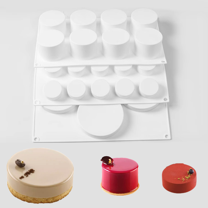 Soap Making Instructions - Cilindrische Franse Mousse Cakevorm Siliconen Chocoladevorm