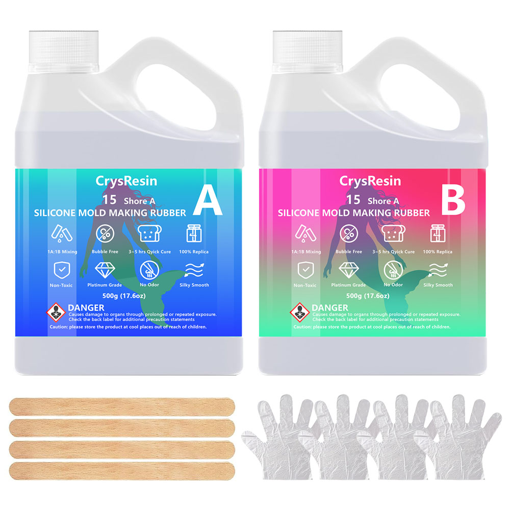 Soap Making Kit For Beginners - KG Silicone Maakset, 1:1 Mengsel Vloeibare