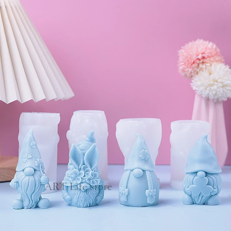 Kerst Dwerg Siliconen Kaars Sc - Soap Making Gifts recensie en prijs