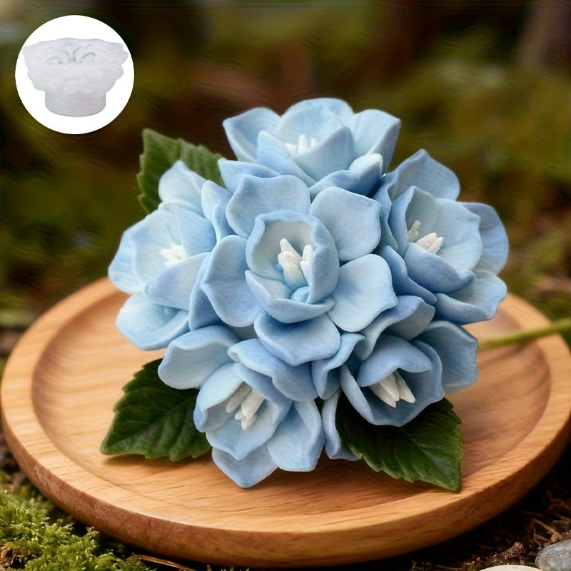 1 siliconen mal voor hortensia - Soap Making Ins recensie en prijs