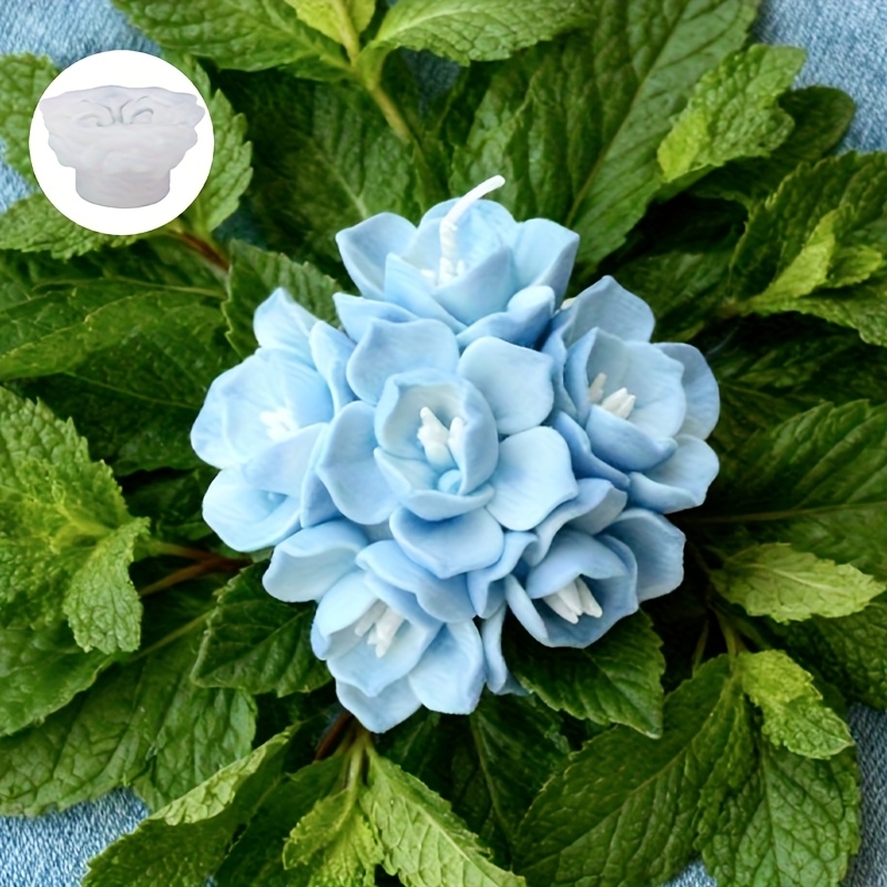 1 siliconen mal voor hortensia - Soap Making Ins recensie en prijs