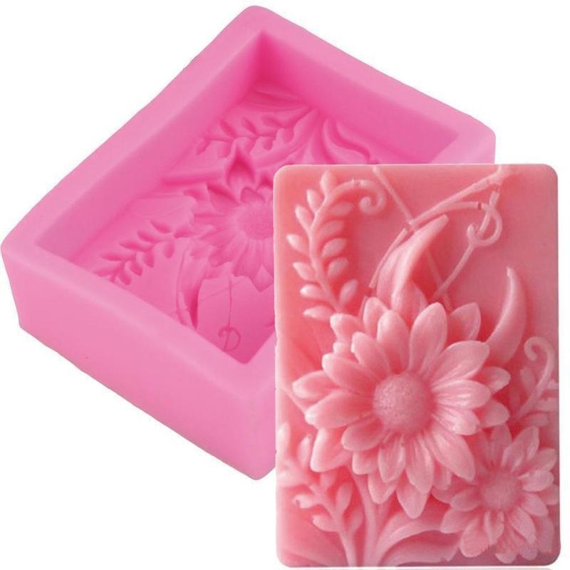 1pc 3D Vierkante Roos Bloem Si - Soap Making Kit For Beginners recensie en prijs